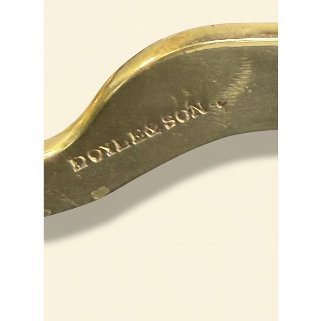 Late 19th Century Antique English Doyle & Son Brass Merchant Balance Scale With Avery Weights For Sale - Image 5 of 16