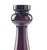 This Violet glass candleholder is a beautiful art glass piece realized by a Northern European manufacture during the...