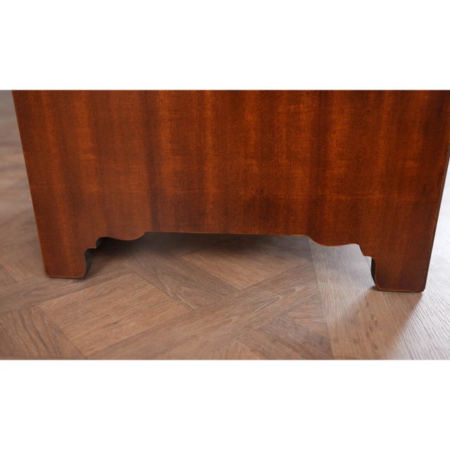 2020s Niagara Furniture Leather Bed Steps For Sale - Image 5 of 10