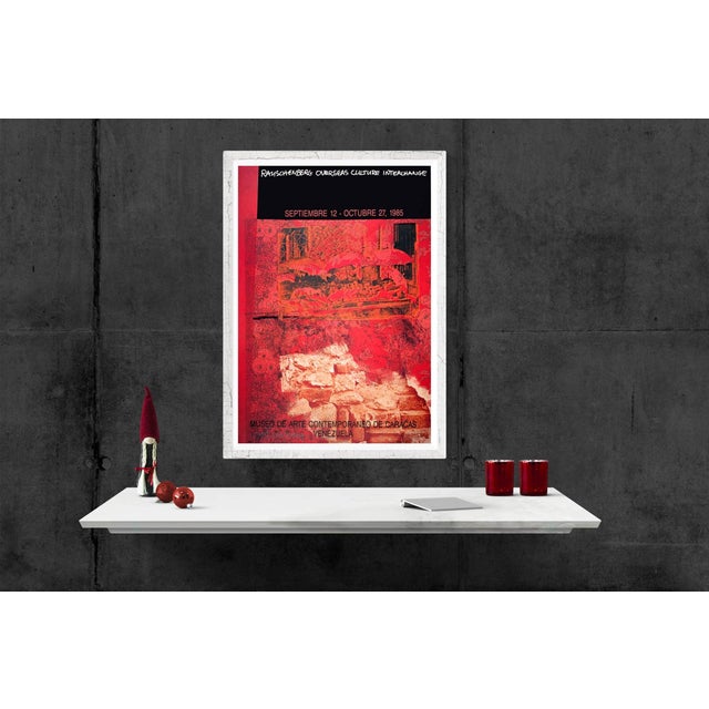 Artist: Robert Rauschenberg Title: ROCI: Venezuela Year: 1985 Signed: Yes Medium: Offset Lithograph Paper Size: 34.5 x 24...