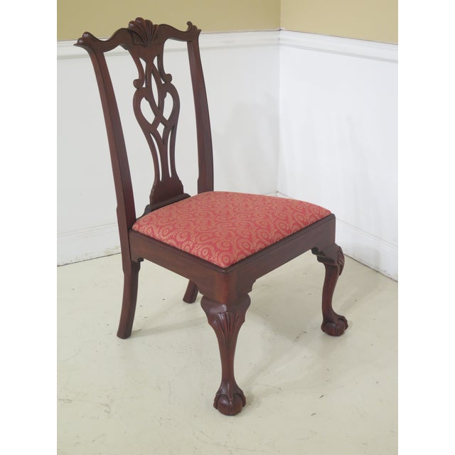 Henkel Harris Model 112 Clawfoot Mahogany Side Chairs Set of 2 Chairish