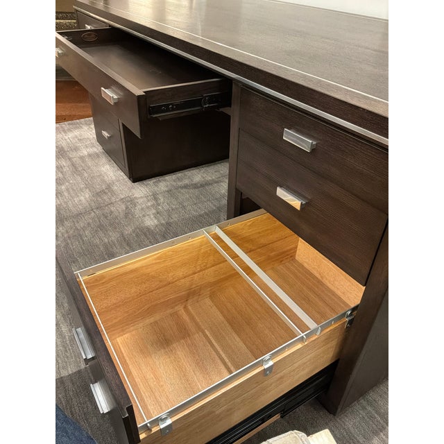 Hooker Furniture Modern Executive Desk For Sale - Image 17 of 18