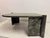 Vintage Sculptural Eye Shaped Coffee Table in Fossil Marble, 1980s For Sale - Image 4 of 15
