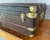 Early 20th Century Vintage Louis Vuitton Cabin Steamer Trunk, Leather & Wood, France For Sale - Image 5 of 16