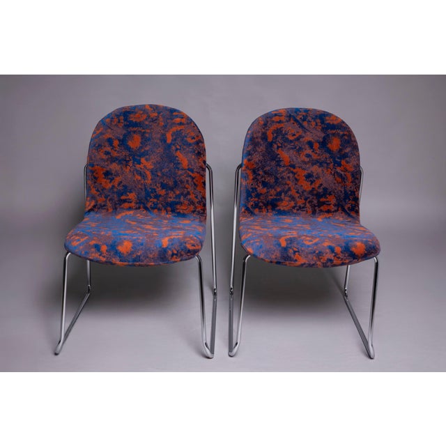 Mid-Century Modern Mid-Century Chrome Lounge Chair, Germany, 1970s For Sale - Image 3 of 9