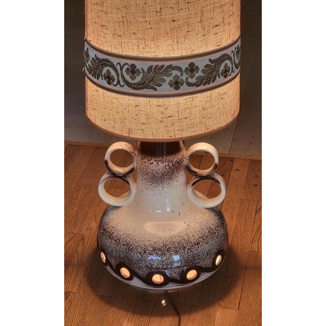 West German Ceramic Floor Lamp, 1960 For Sale - Image 10 of 16
