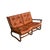 Vintage Bamboo and Leather Sofa, 1970s For Sale - Image 15 of 15
