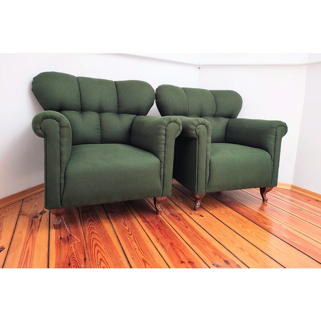 Vintage Retro Armchairs, Former Czehoslovakia, 1960s, Set of 2 For Sale - Image 4 of 12