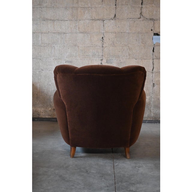 Brown 1940 Guglielmo Ulrich Club Chair For Sale - Image 8 of 8
