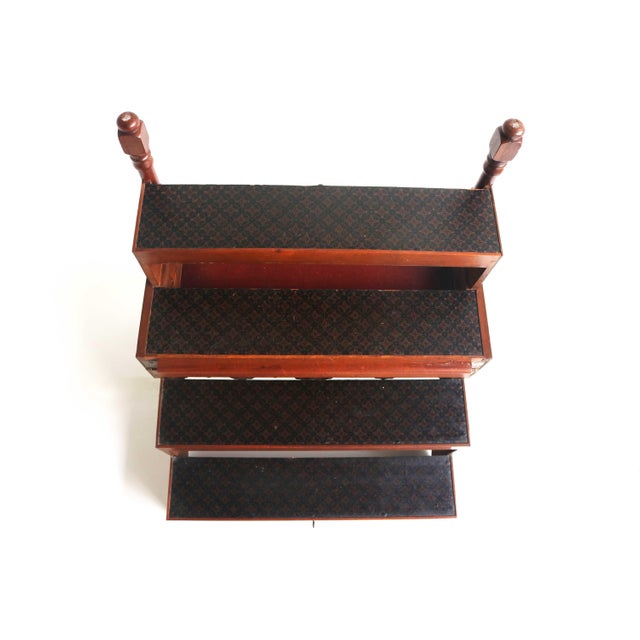 Antique French Gothic Revival Wood Hall Bench, 1880s For Sale - Image 15 of 18