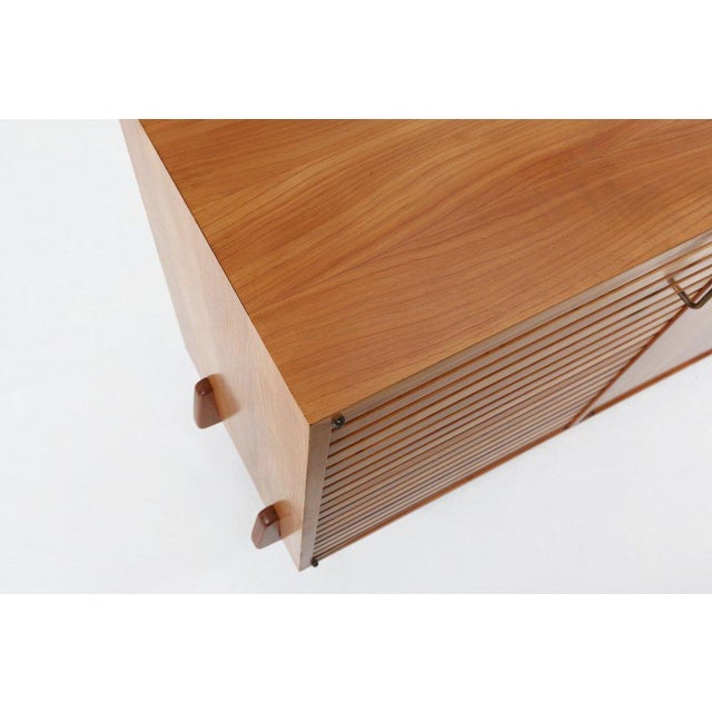 Mid-Century French Sideboard in Cherrywood, 1950s For Sale - Image 10 of 18