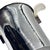 Metal 1940s Art Deco Chromed Aluminum Ice Bucket W/ Lucite Clear Feather Handles For Sale - Image 7 of 11