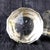 1940s Large Cut Crystal Inkwell With Broken Hinge For Sale - Image 4 of 9
