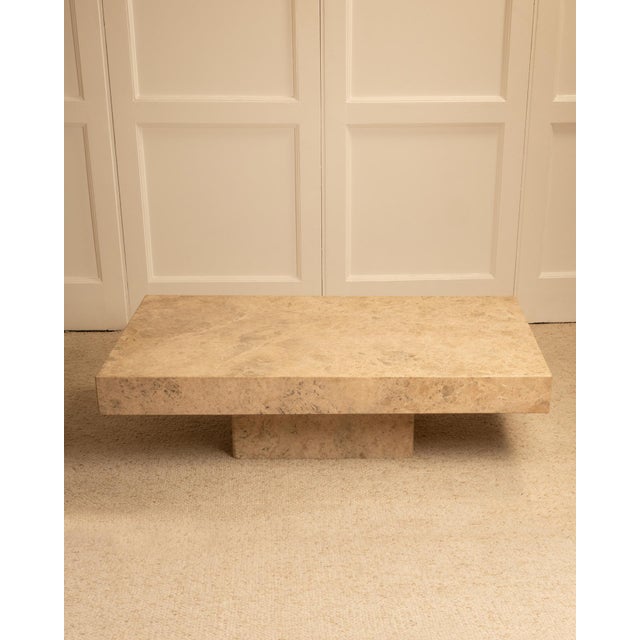 Stone Vintage Marble Coffee Table, 1970s For Sale - Image 7 of 10