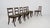 19th Century Set Of Six Regency Sabre-Leg Chairs For Sale - Image 16 of 18