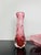 1970s Large Pink Art Glass Vase and Bowl Set from Novy Bor Glassworks, 1960s, Set of 2 For Sale - Image 5 of 7