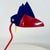 Plastic Postmodern Blue and Red Toucan Table Lamp from Brilliant Leuchten, Germany, 1980s For Sale - Image 7 of 11