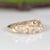 Natural Diamond Band Ring in Solid 14k Gold | Classic Diamond Wedding Band, Size 5.25 For Sale - Image 11 of 11