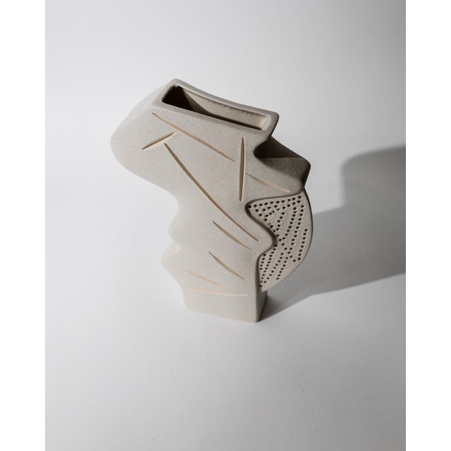 Vintage Studio Pottery Vase in Stoneware Ceramic, 1970s For Sale - Image 3 of 14