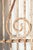 Early 20th Century Antique French Painted Double Entry Doors With Transom Wood and Wrought Iron For Sale - Image 5 of 18