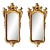 Late 20th Century Italian Baroque Style Giltwood Mirrors in the Manner of Borghese - a Pair For Sale