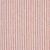 Sample - Schumacher Wesley Ticking Stripe Fabric in Coral For Sale