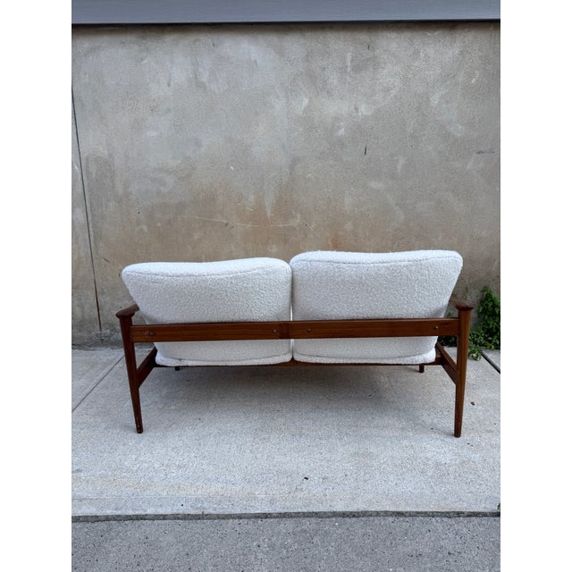 1960s Frederik Kayser 711 Settee For Sale - Image 5 of 5