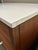 1960s Florence Knoll Walnut + White Laminate 5 Drawer Chest For Sale - Image 10 of 11