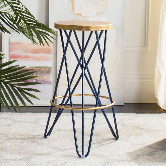 This contemporary barstool takes any urban oasis to new heights. Inspired by the posh interiors of Barcelona’s hottest...
