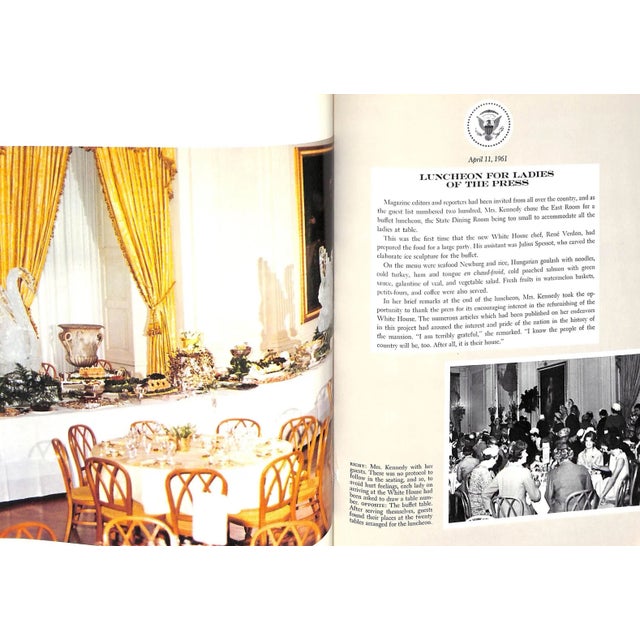 "The Kennedy White House Parties" Book 1967 Lincoln, Anne H. For Sale In New York - Image 6 of 12