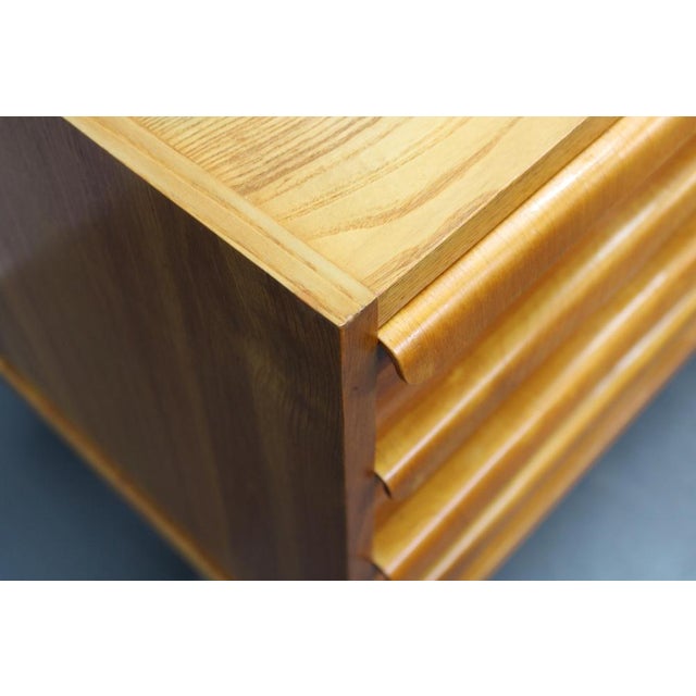 Mid-Century Teak and Maple Sideboard, Czechoslovakia, 1960s For Sale - Image 11 of 16