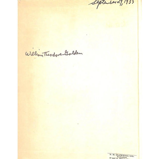 "Notes on a Cellar-Book" 1931 Saintsbury, George For Sale In New York - Image 6 of 7