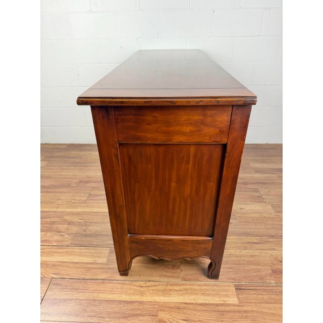 Wood Drexel Heritage European Themes Provincial Credenza Sideboard For Sale - Image 7 of 12