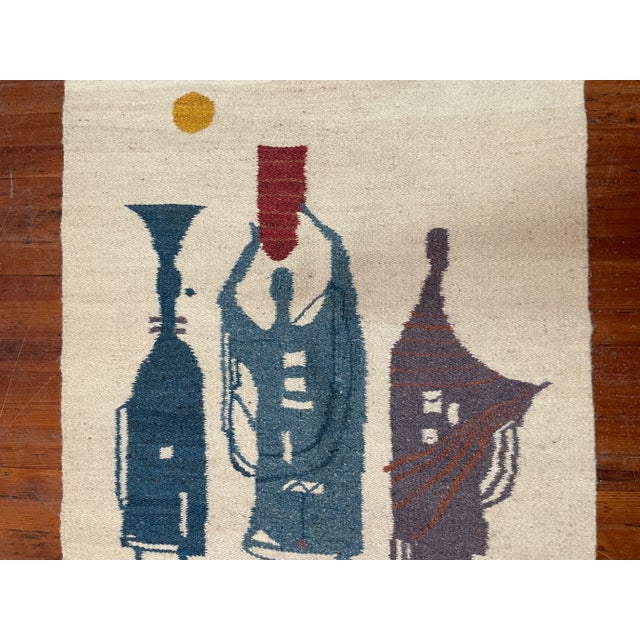 1960s S. African Mohair Tapestry by Johana For Sale - Image 10 of 12