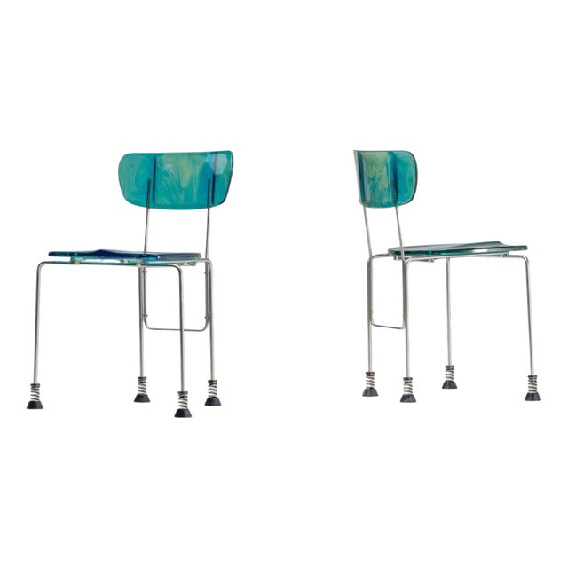 Broadway Chairs by Gaetano Pesce for Bernini, Italy, 1993 For Sale