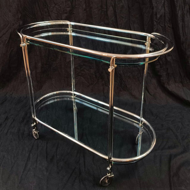 Glass Bar Cat by Gae Aulenti for Fontana Arte, Italy, 1970s For Sale - Image 7 of 7