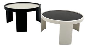Reversible Nesting Tables by Gianfranco Frattini for Cassina, 1960s, Set of 2