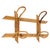 Mid-Century French Riviera Coat Rack in Rattan, Wicker and Bamboo, Italy, 1960s For Sale - Image 11 of 11