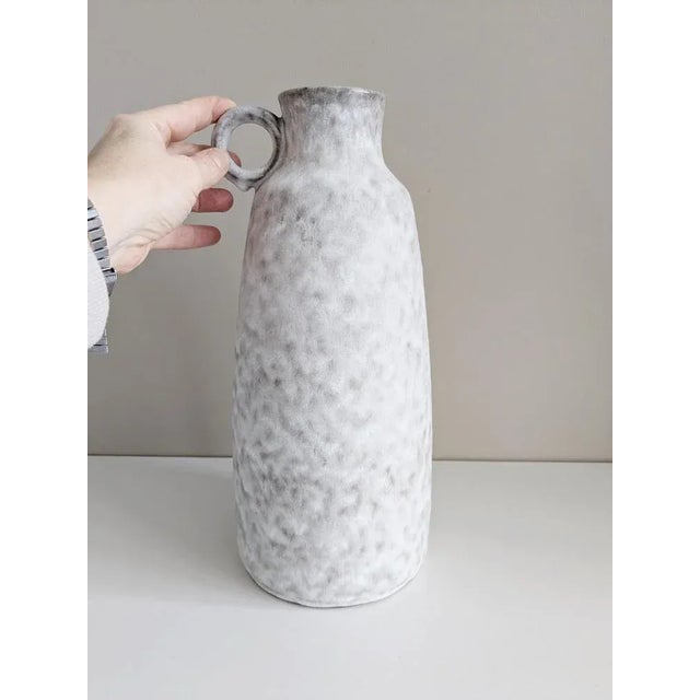 Brown Vase with Arctic Motif from Ceramano, 1960s For Sale - Image 8 of 11