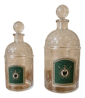 Eau de Cologne Impériale Bottles from Guerlain, 1950s, Set of 2