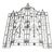 French Vintage French-Style Cast Iron Garden Driveway Gates With Side Panels For Sale - Image 3 of 10