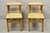 Vintage Mid Century Modern Tiki Room Rattan Bamboo Step Up End Tables - a Pair. Item features 2 tiers, bamboo wood frame,...