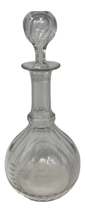 Antique Baccarat Crystal Decanter With Stopper