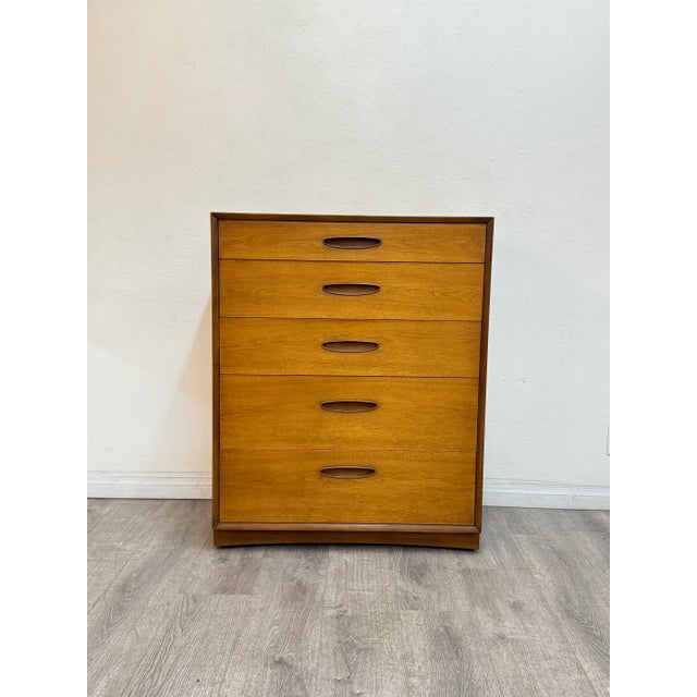 Mid 20th Century Highboy Dresser For Sale - Image 10 of 10