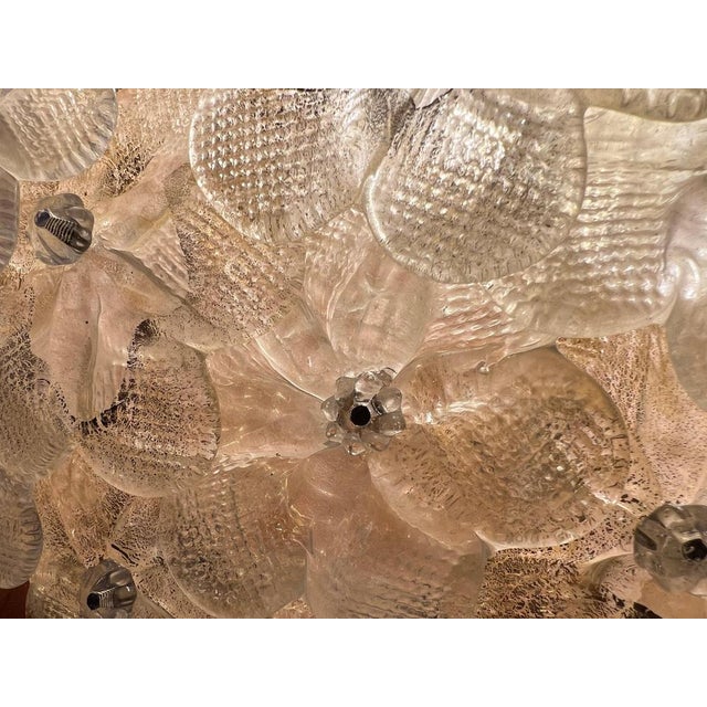 Ceiling Flower Lamp by Barovier & Toso, 1990s For Sale - Image 12 of 18