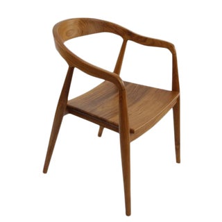 Modern Brown Wooden Chair