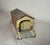 Figurative Vintage 20th Century Hand Painted Cast Metal Train Bridge Still Coin Dime Bank For Sale - Image 3 of 10
