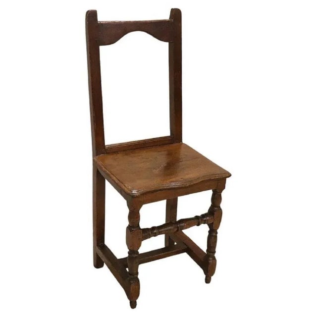 Chair in Walnut, 17th Century For Sale - Image 10 of 10