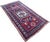 Antique Caucasian Fachralo Kazak Prayer Rug, 1890s For Sale - Image 3 of 18