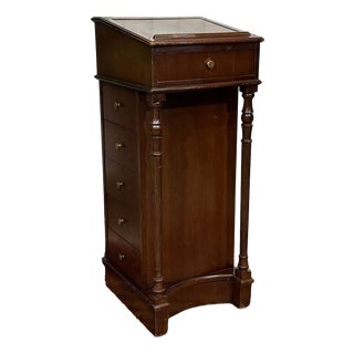 English Mahogany Music Stand, 1950s For Sale